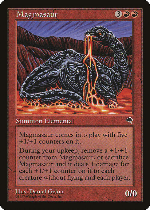 Magic: Tempest 188: Magmasaur 