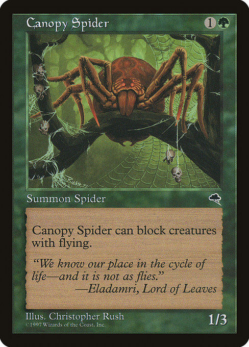 Magic: Tempest 217: Canopy Spider 