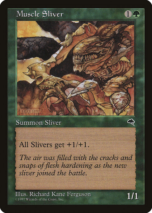 Magic: Tempest 238: Muscle Sliver 