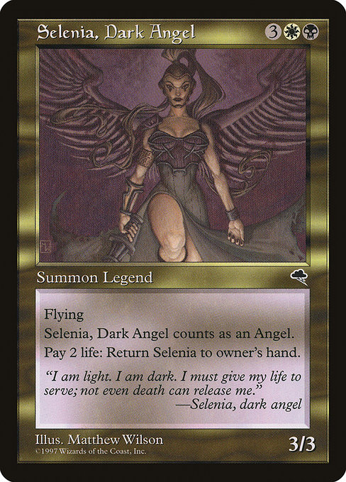 Magic: Tempest 270: Selenia, Dark Angel 