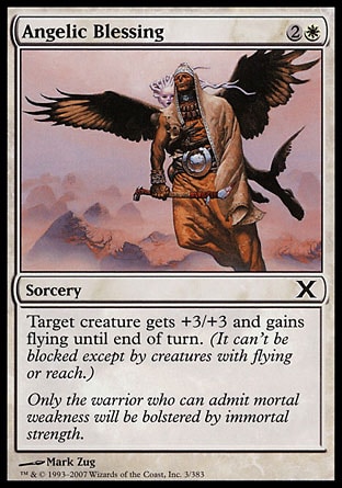 Magic: Tenth Edition 003: Angelic Blessing 