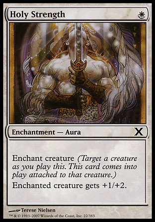 Magic: Tenth Edition 022: Holy Strength 
