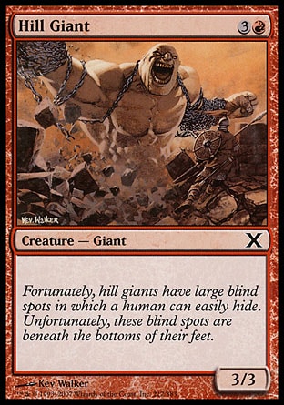 Magic: Tenth Edition 212: Hill Giant 