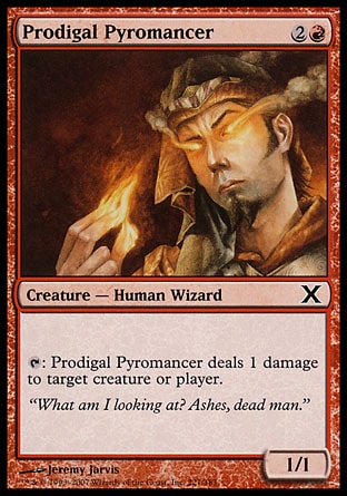 Magic: Tenth Edition 221: Prodigal Pyromancer 