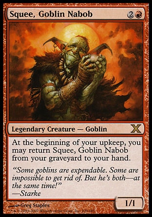 Magic: Tenth Edition 239: Squee, Goblin Nabob 