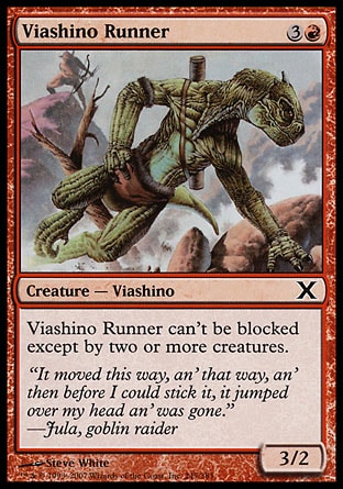 Magic: Tenth Edition 245: Viashino Runner 