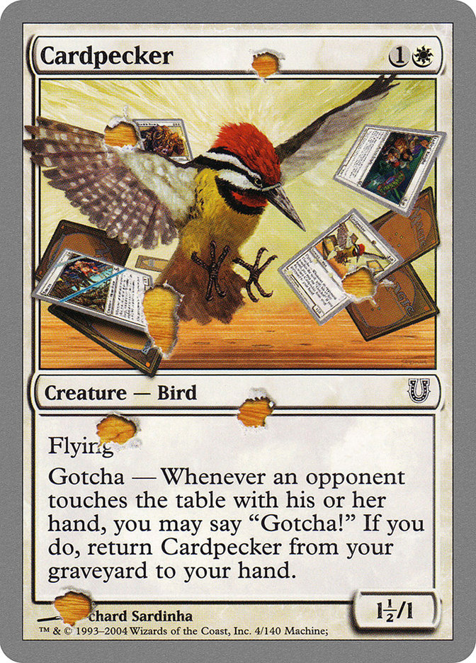 Magic: Unhinged 004: Cardpecker 