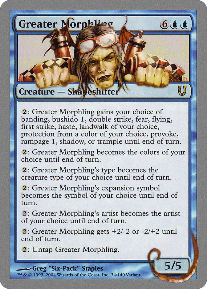 Magic: Unhinged 034: Greater Morphling 