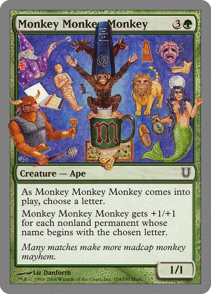Magic: Unhinged 104: Monkey Monkey Monkey 