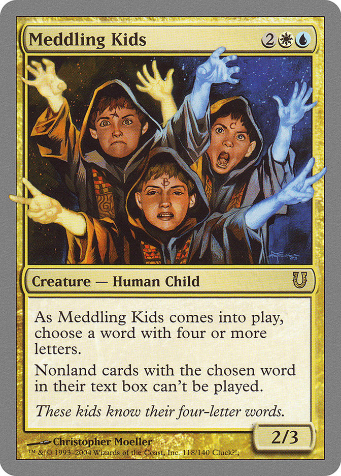 Magic: Unhinged 118: Meddling Kids 
