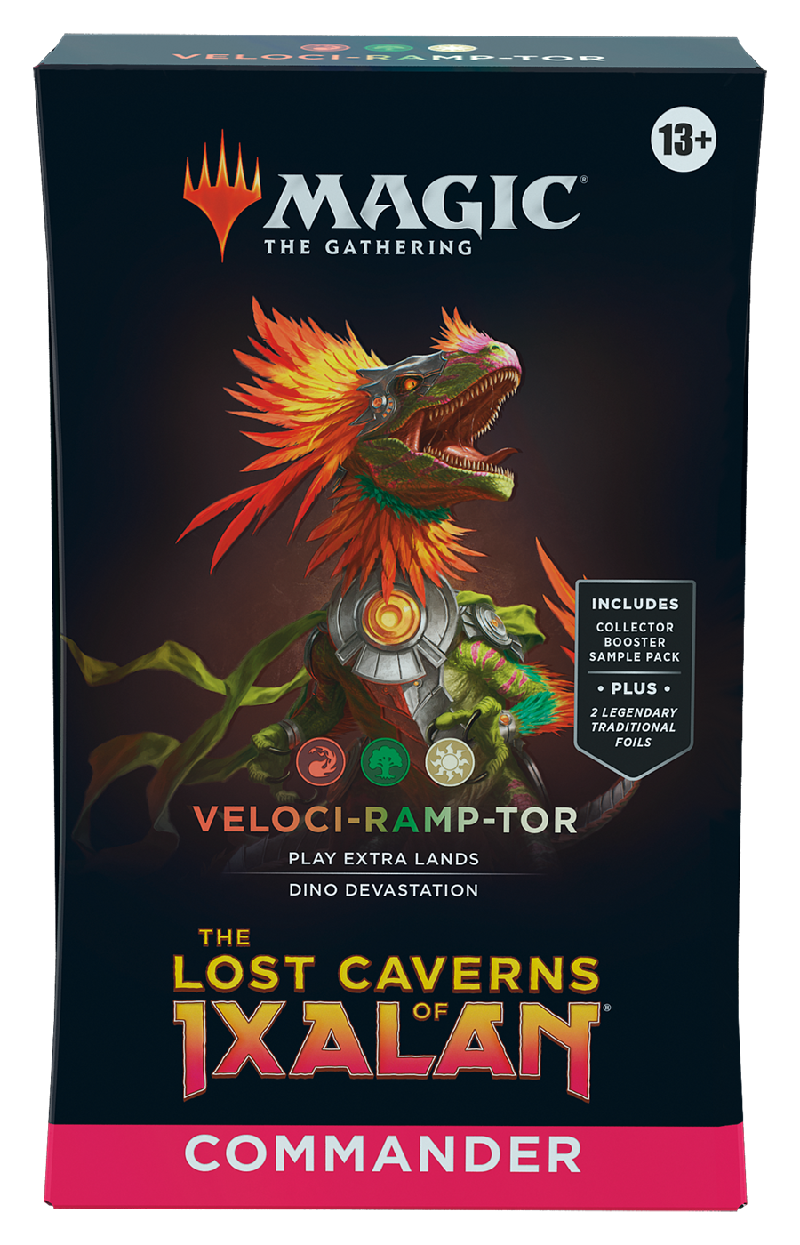 Magic the Gathering: The Lost Caverns of Ixalan: Commander: Veloci-Ramp-Tor 