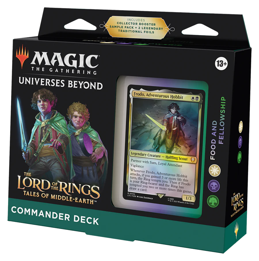 Magic the Gathering: Universes Beyond: The Lord of the Rings: Commander Deck: Food and Fellowship 