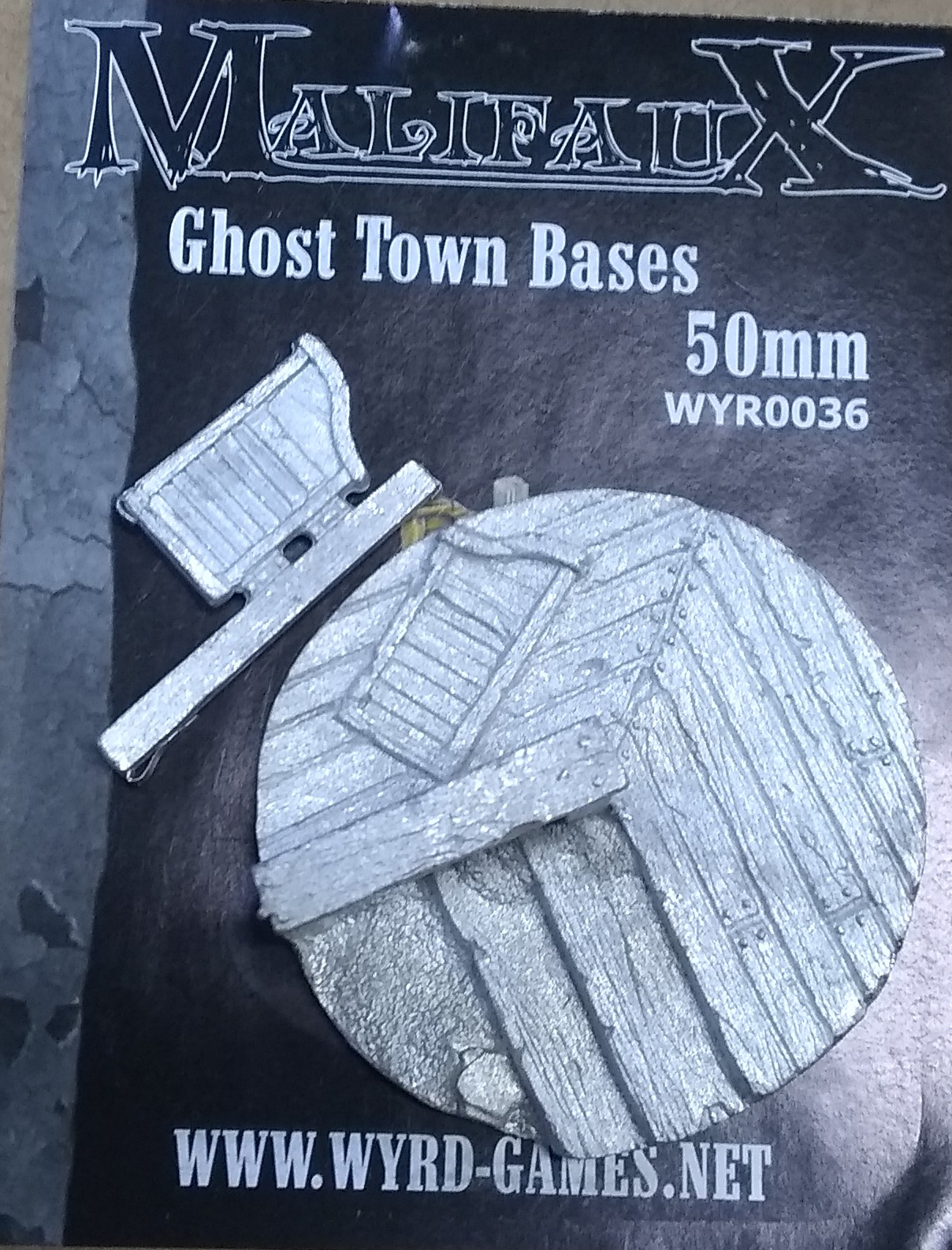 Malifaux: Ghost Town Bases: 50mm (1) 