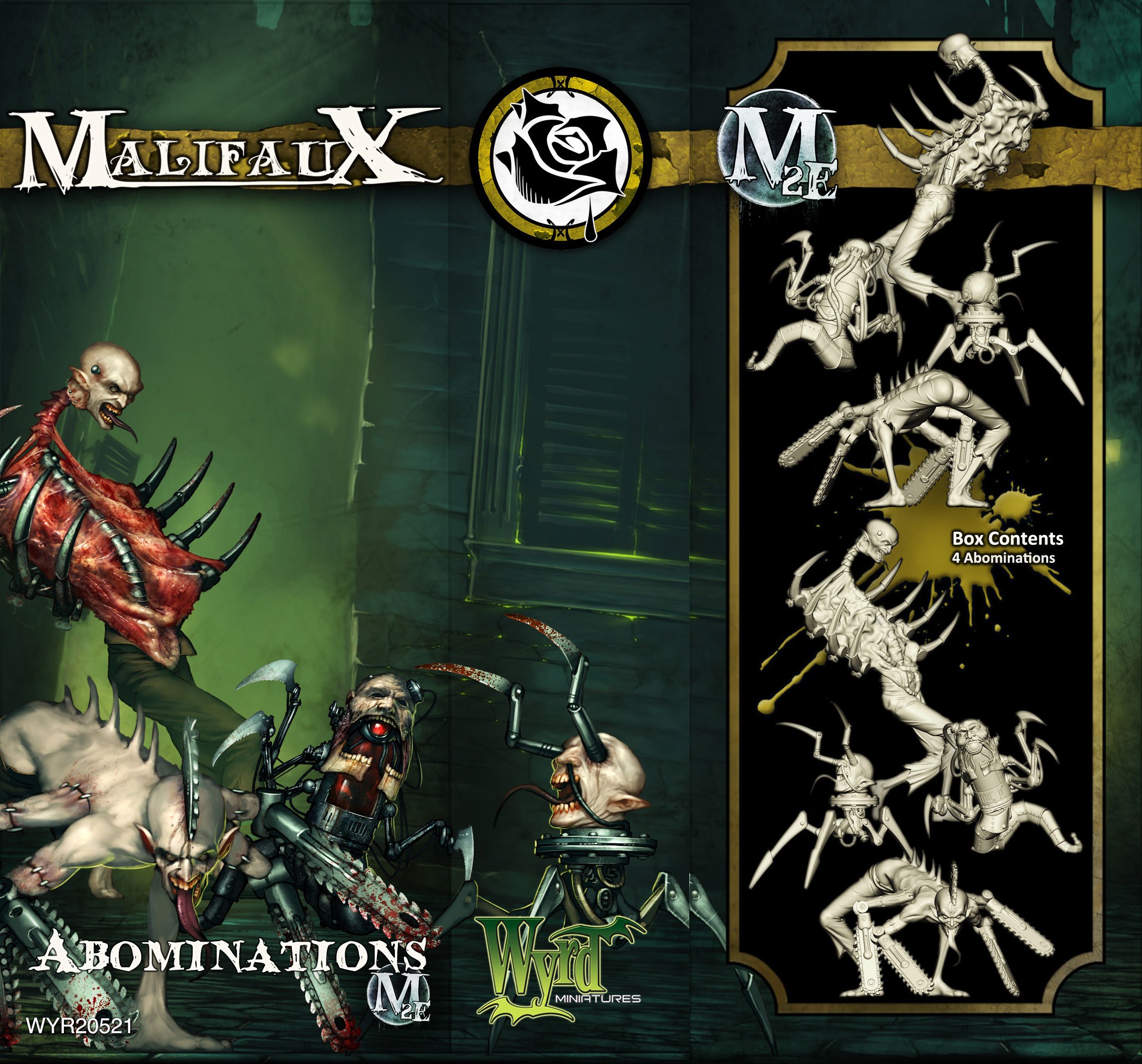 Malifaux: Outcasts: Abominations 