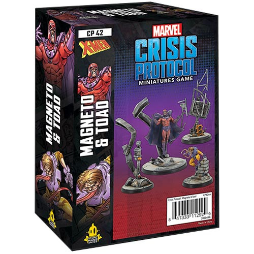 Marvel Crisis Protocol: Magneto & Toad Character Pack 