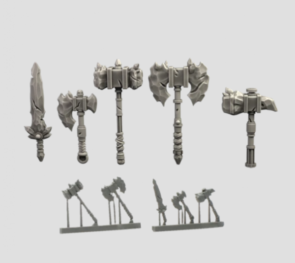 MaxMini: Conversion Bitz: Frost Melee Weapons (10) 
