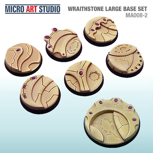 Micro Art Studio: Wraithstone Bases: Large Base Set 