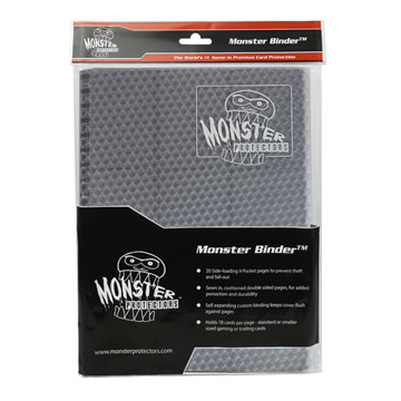 Monster Protectors: 9 Pocket Binder: Holofoil Silver 