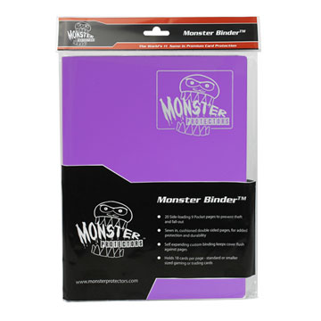 Monster Protectors: 9 Pocket Binder: Matte Coral 