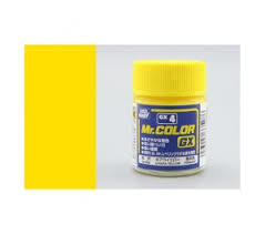 Mr. Color GX: G004 Gloss Yellow (18ml Bottle) 