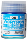 Mr. Hobby Acrysion Base Color 05: Base Blue (18ml) 