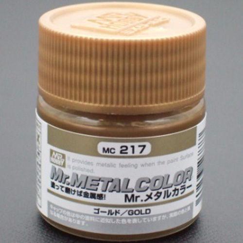 Mr. Metal Color: MC217 Gold (10ml Bottle) 