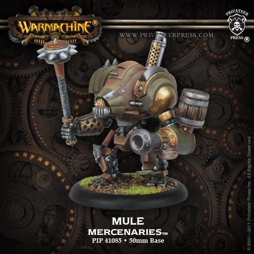 Warmachine: Mercenaries  (41085): Mule/ Nomad/ Rover Heavy Warjack Kit 