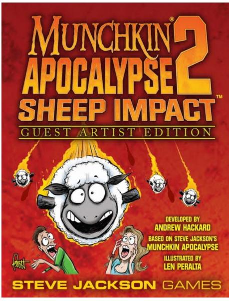 Munchkin Apocalypse: 2 Sheep Impact Guest Artist - Len Peralta 
