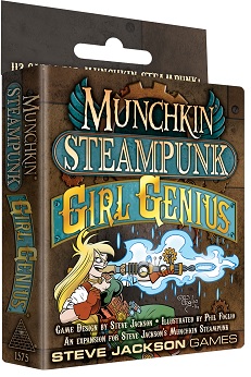 Munchkin Steampunk: Girl Genius 