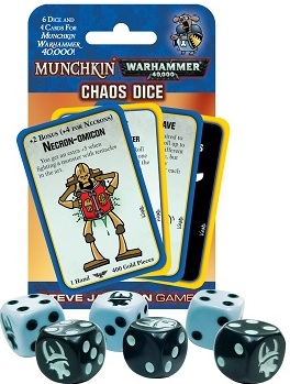 Munchkin Warhammer 40K Chaos Dice 