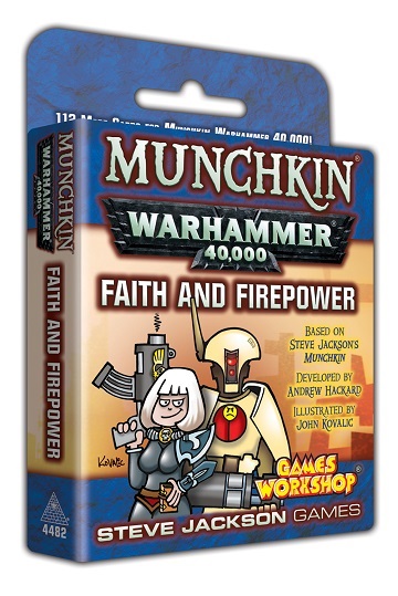 Munchkin: Warhammer 40K - Faith and Firepower 