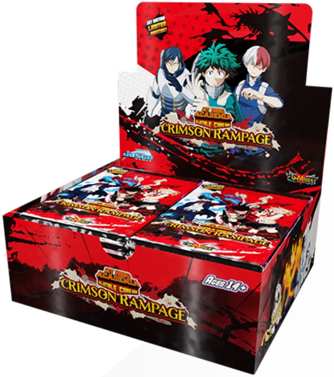 My Hero Academia CCG: Crimson Rampage: Booster Pack 