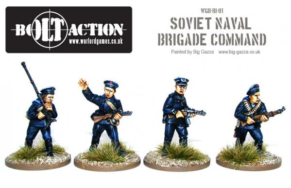Bolt Action: Soviet: Naval Brigade Command 