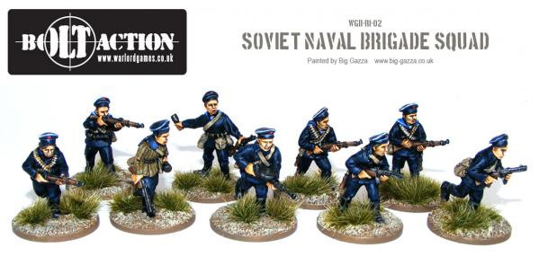 Bolt Action: Soviet: Naval Brigade Squad 