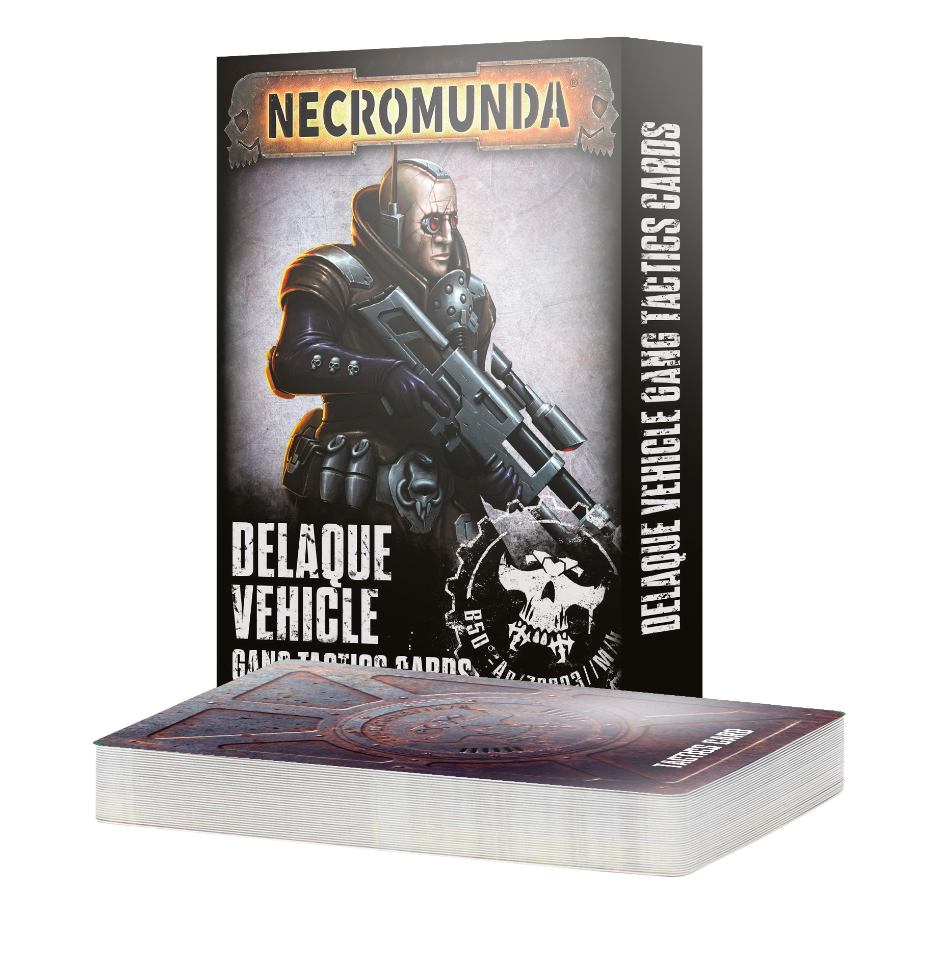 Necromunda: Delaque Vehicle Gang: Tactics Cards 