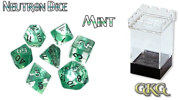 Neutron Dice: 7 Piece Set: Mint 