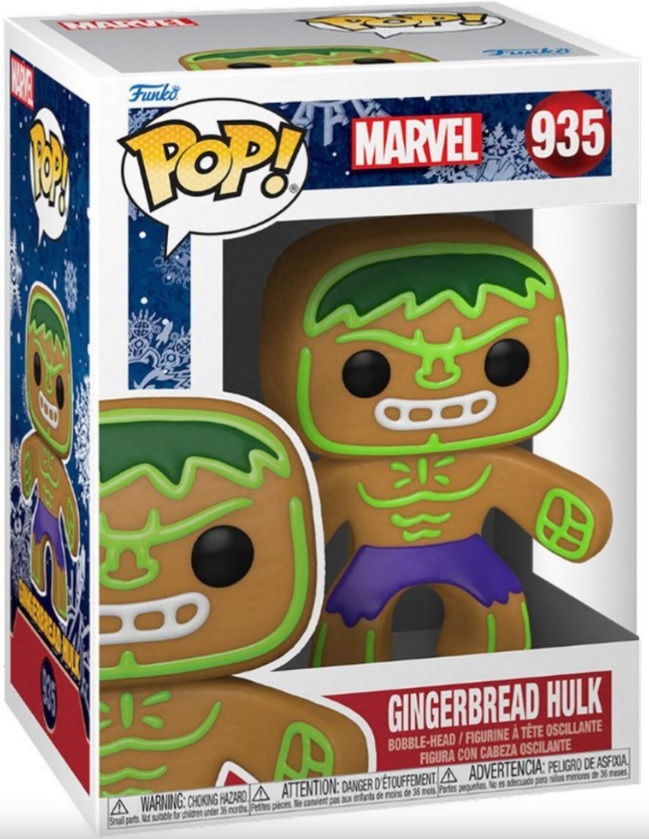 POP! MARVEL: (#935) Gingerbread HULK 