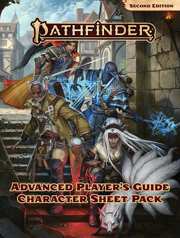 Pathfinder 2E: Advanced Players Guide Character Sheet Pack 