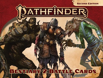 Pathfinder Cards 2E: Bestiary 2 Battle Cards 