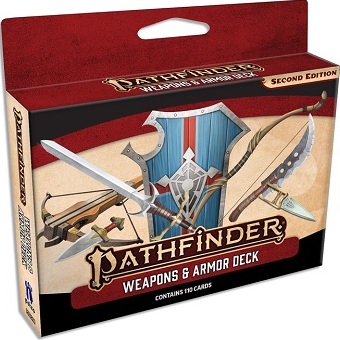 Pathfinder Cards 2E: Weapons and Armor Deck 