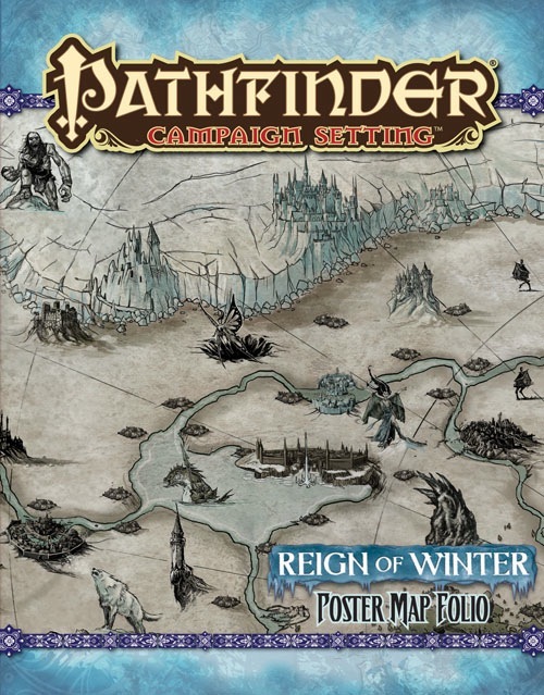 Pathfinder: Campaign Setting: Reign of Winter - Poster Map Folio (SALE) 