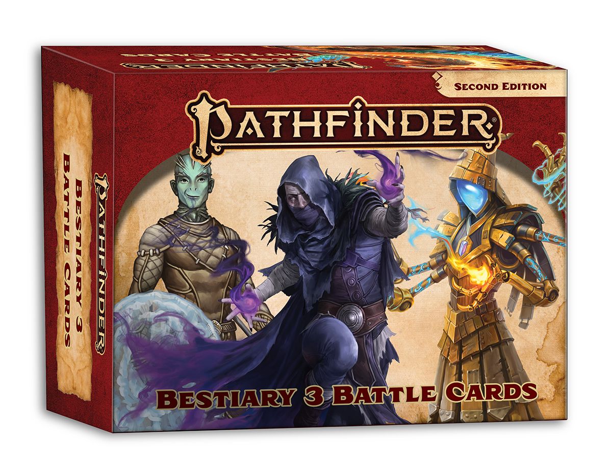 Pathfinder Cards 2E: BESTIARY 3 BATTLE CARDS 