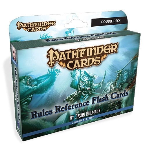 Pathfinder Cards: Rules Reference Flash Cards 