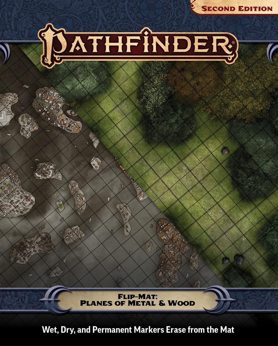 Pathfinder Flip-Mat 2E: Planes of Metal and Wood 