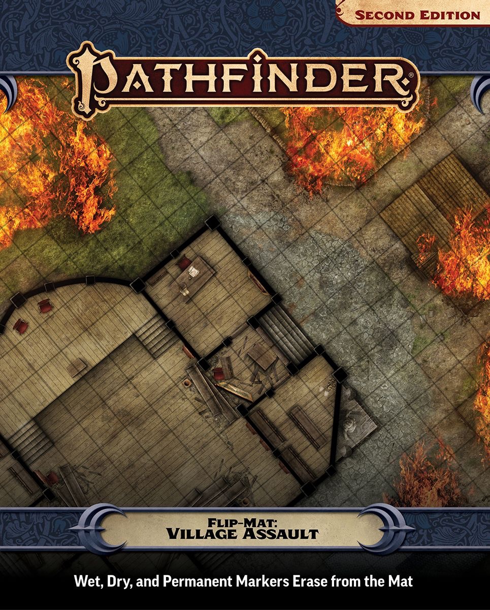 Pathfinder Flip-Mat 2E: Village Assault 
