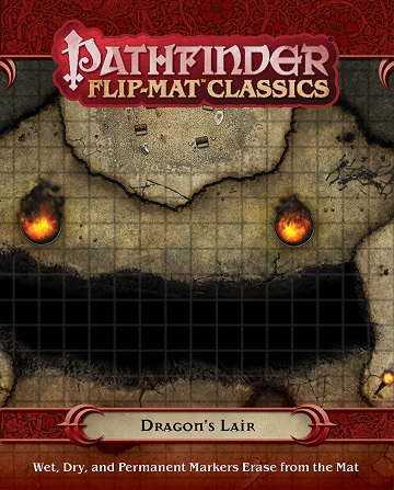 Pathfinder Flip-Mat Classics: Dragons Lair 