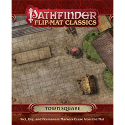 Pathfinder Flip-Mat Classics: Town Square 