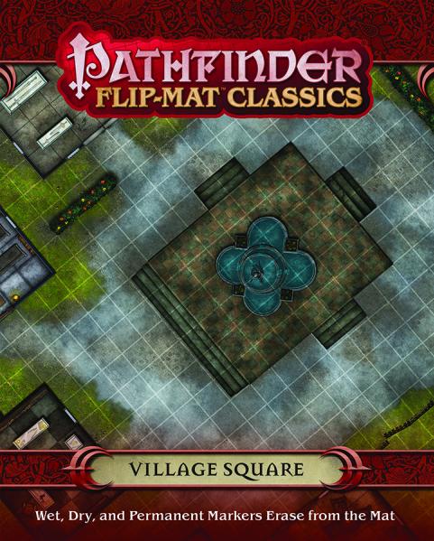 Pathfinder Flip-Mat Classics: Village Square 