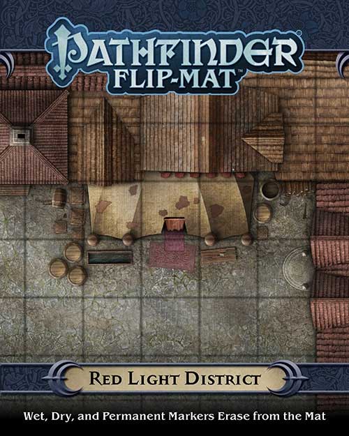 Pathfinder Flip-Mat: Red Light District 