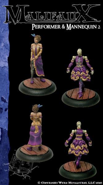 Malifaux: Arcanists: Performer & Mannequin 2 [SALE] 